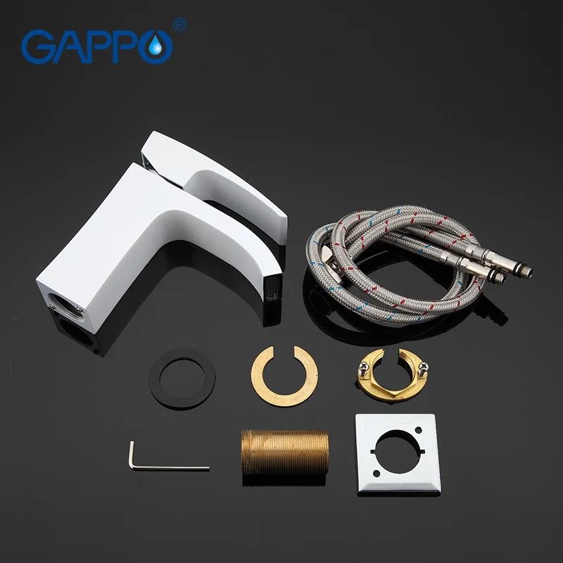 GAPPO смеситель для ванной комнаты, латунный кран для воды, смеситель для воды, кран для раковины, кран для раковины, настенное крепление, слив G10075/8