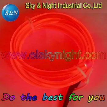 

5.0mm Super bright Flexible Neon Light EL Wire Rope Tube 5M with 3V Controller