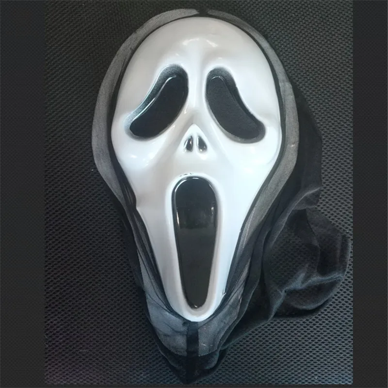 

PVC Skull Ghost Mask Death Final Destination Scream Skull Ghost Masks Fake Face Scary Halloween Cosplay Masquerade Supplies