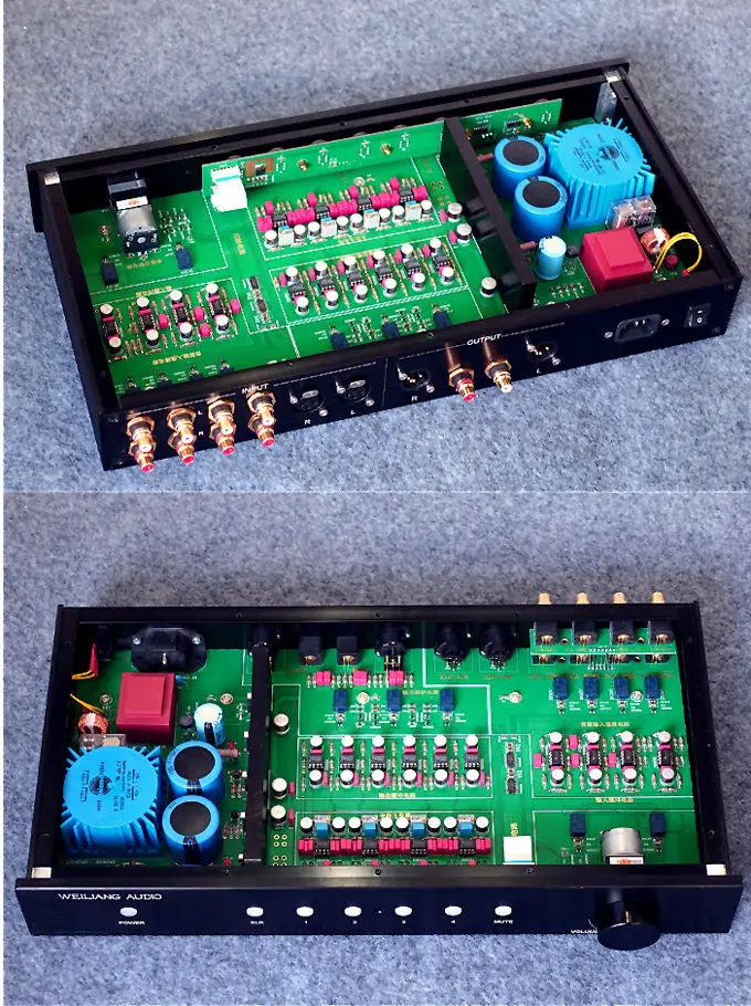 Balanced Microphone Amplifier Circuit