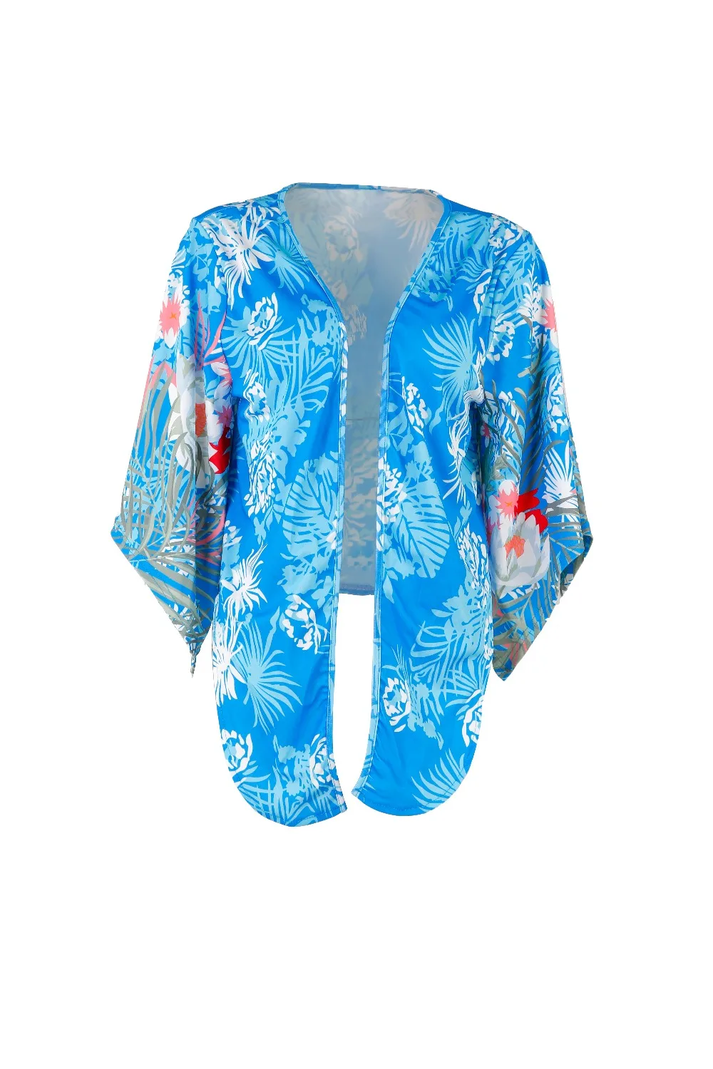 2018 Hot Sale Fashion Bodycon Women T-shirt Sexy Lace Summer V-neck Print Night Party Braces bat sleeve top cloak on chest (2)