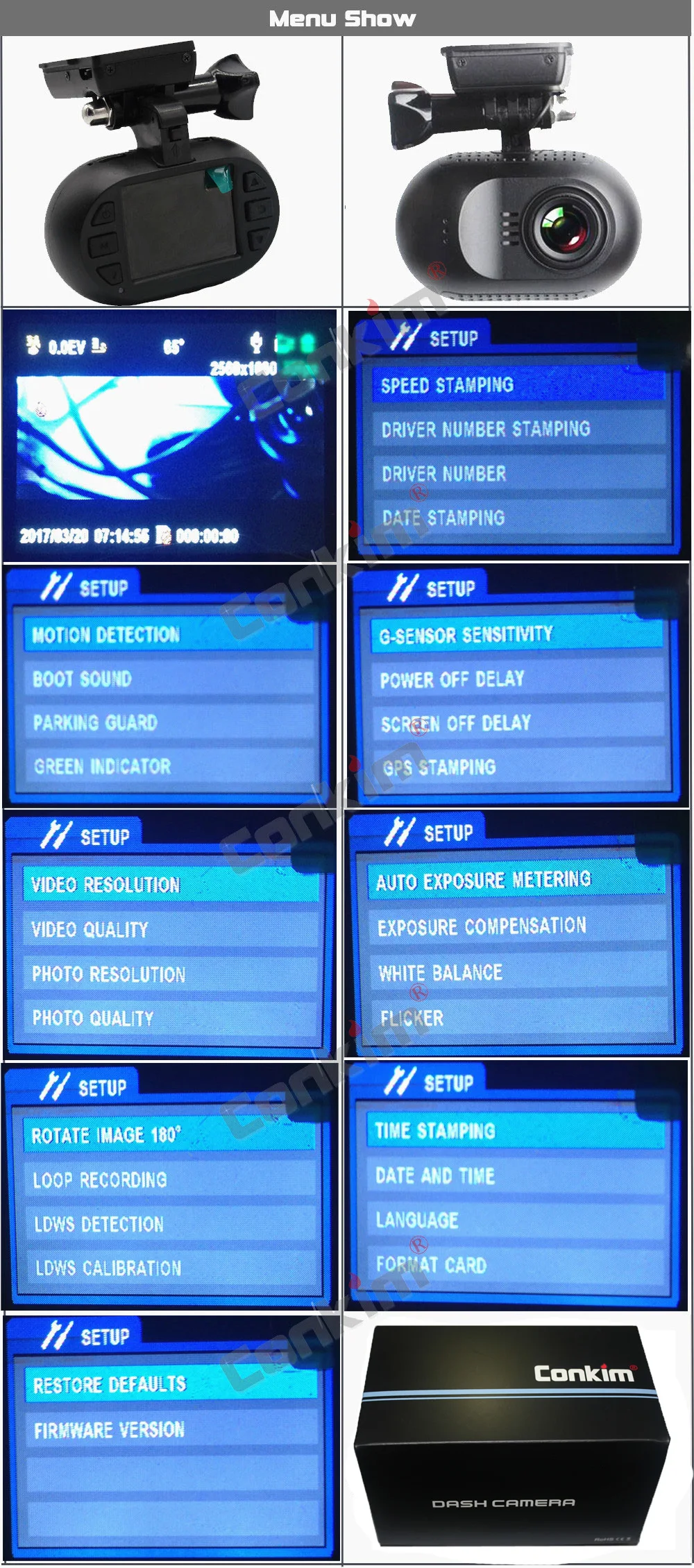 0903 PLUS menu