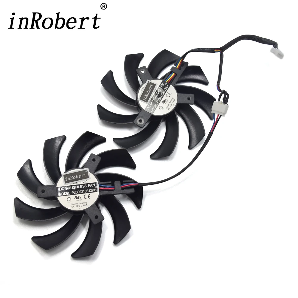 Вентилятор VGA для видеокарты XFX R9 280X 270X 290X 12 В 0 40 А 85 мм|vga fan|fan 4pingraphics card cooler fan |