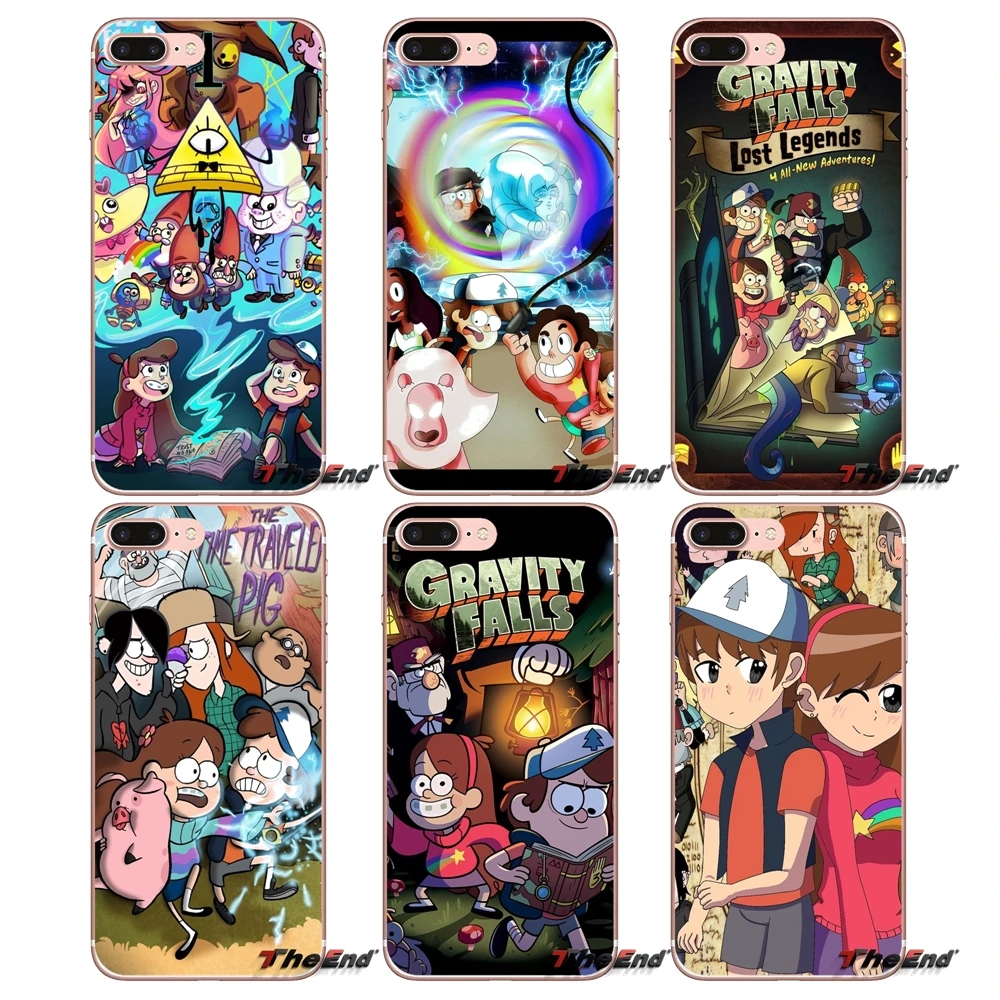 

Gravity Falls Season Transparent TPU Case For Huawei G7 G8 P7 P8 P9 Lite Honor 4C 5X 5C 6X Mate 7 8 9 Y3 Y5 Y6 II 2 Pro 2017