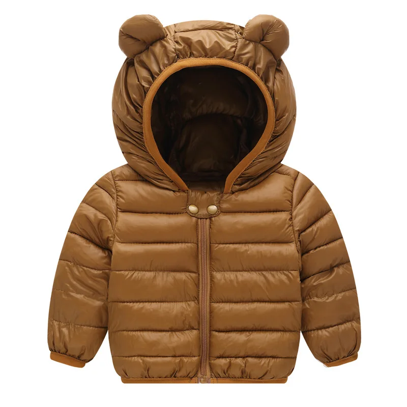 Зимние комплекты одежды для маленьких мальчиков и девочек теплое пуховое пальто с длинными рукавами и штаны комплект из 2 предметов для девочек, детская куртка детская верхняя одежда