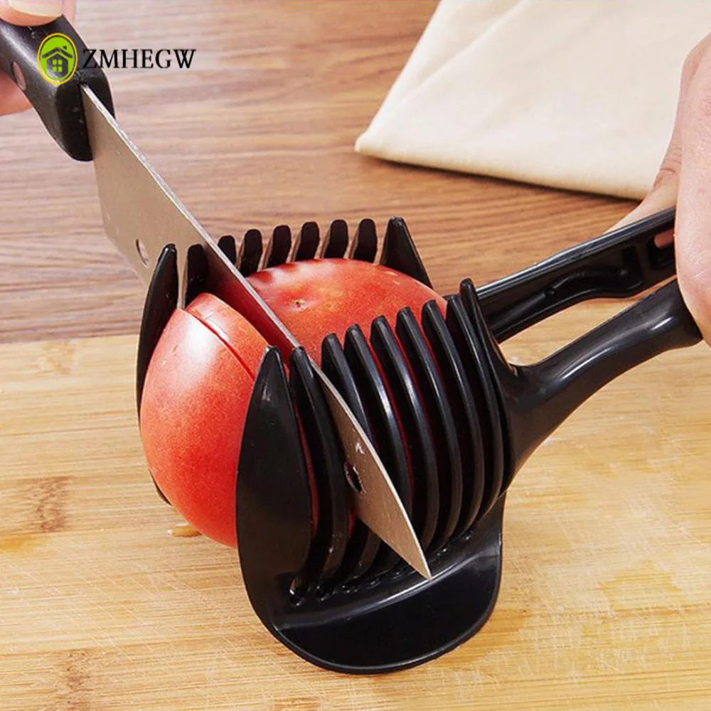 

Home Kitchen Fruit Vegetable Tools Handheld Circular Fashion Lemon Slices Tomato Slicer Portable Onion Potato Slicer Tools