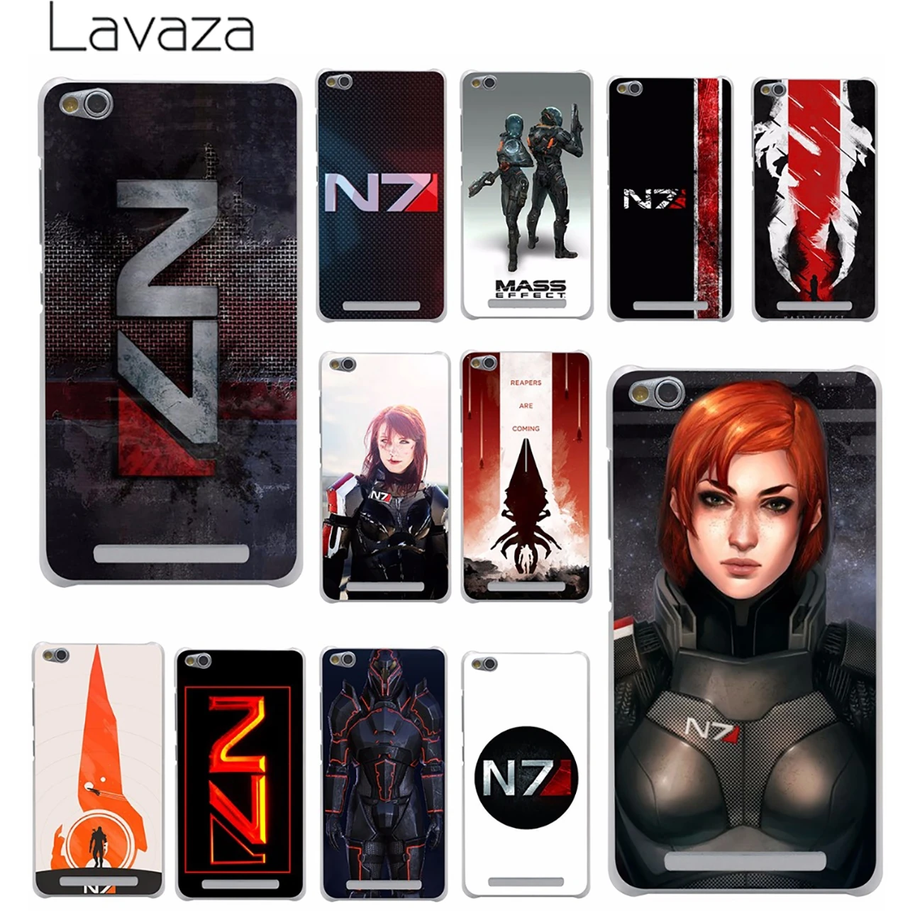 

Lavaza N7 Mass Effect Hard Phone Shell Case for Xiaomi MI Redmi 7A 6A 5A 4A GO S2 K20 Note 8 7 5 4 4X 6 Pro Plus Cover
