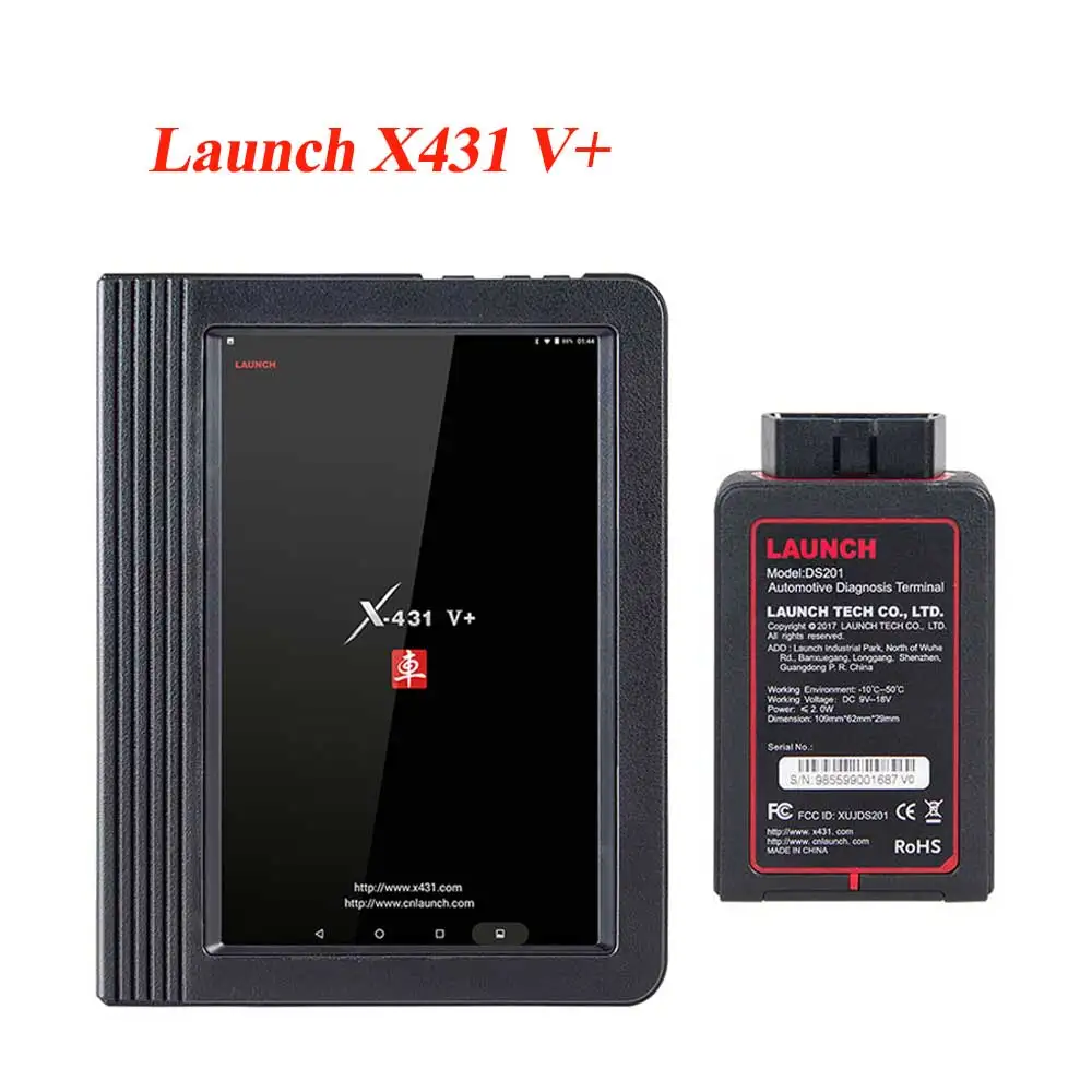 LAUNCH X431 V+ V plus полная система OBD2 bluetooth Wifi планшет obd2 диагностический инструмент 2 года бесплатное обновление PK pro мини-принтер в подарок - Цвет: x431 v plus