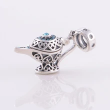 Auténtica Plata de ley se ajusta Pandora Chamilia Encanta La Pulsera Perlas Mágicas Hervidor Europea Charm Mujeres DIY Joyería