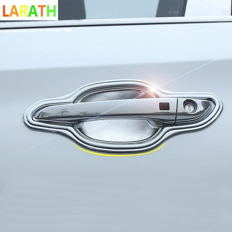 Для Hyundai Tucson внедорожник 2016 2017 ABS Chrome Боковая дверь ручки чаши Крышка наружняя