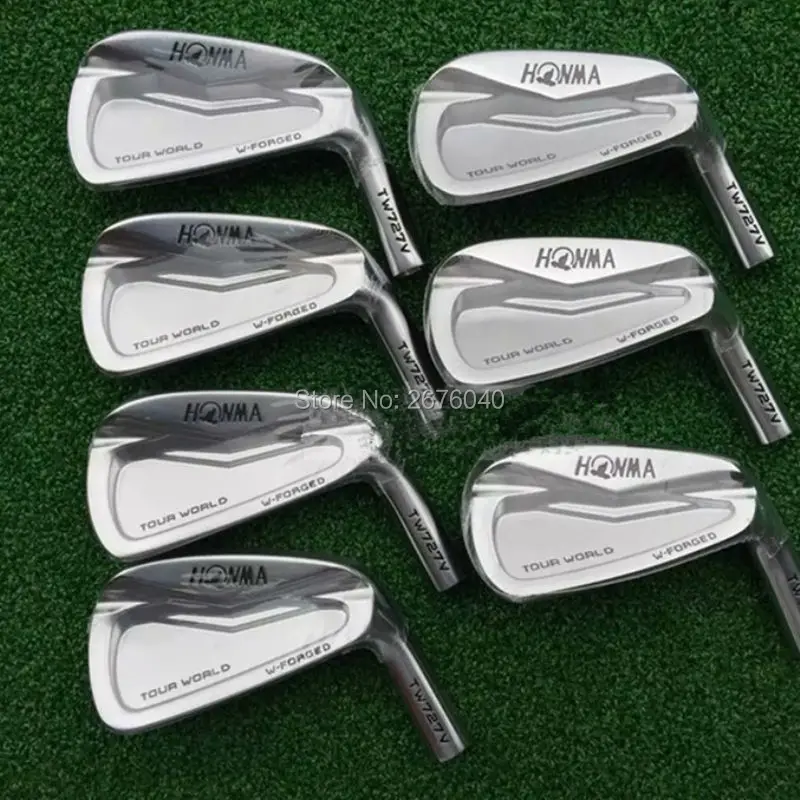 Новые клюшки для гольфа HONMA TW727V утюги для гольфа набор 4-10 Утюги Клубы и N. S. PRO 950 сталь гольф рукоятки