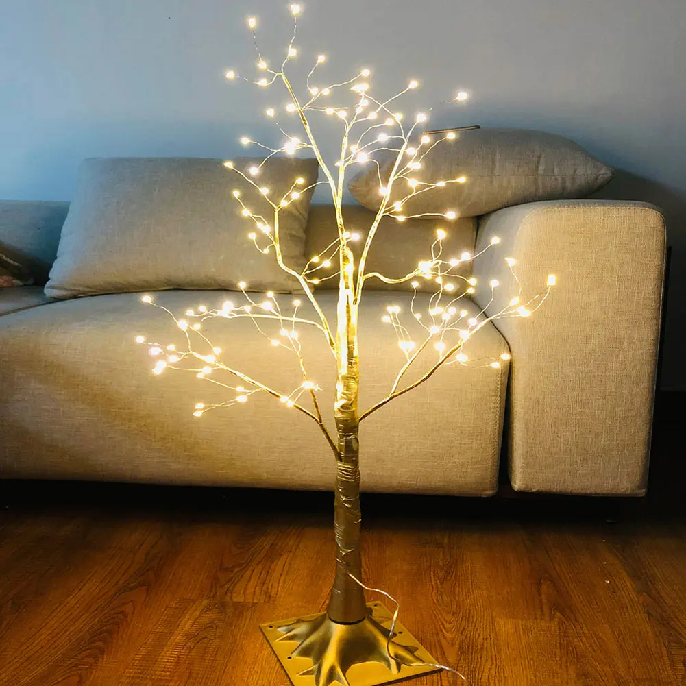 

Novel 1 Pcs Simulation Tree LED Lights Decoration Christmas Party Home Festival Indoor Outdoor Shipping