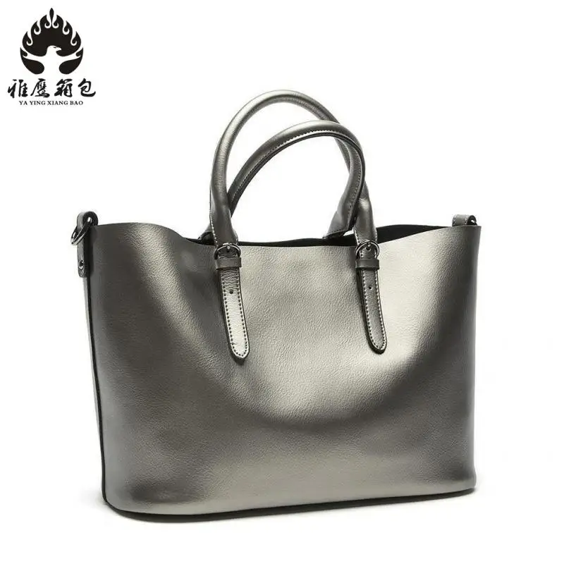 

New American Luxury Style Genuine Leather Women Shoulder Bag Brand Designer Cowhide Genuine Leather Handbags Skin Crossbody Bag