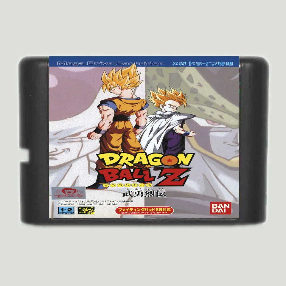 Dragon Ball Z 16 бит sega MD игровая карта для sega Mega Drive для Genesis