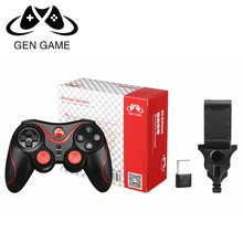 Поколения игр S5 Deluxe Edition Беспроводной геймпад Bluetooth игровой контроллер для смартфонов Tablet PC для PS3 с держателем и приемник