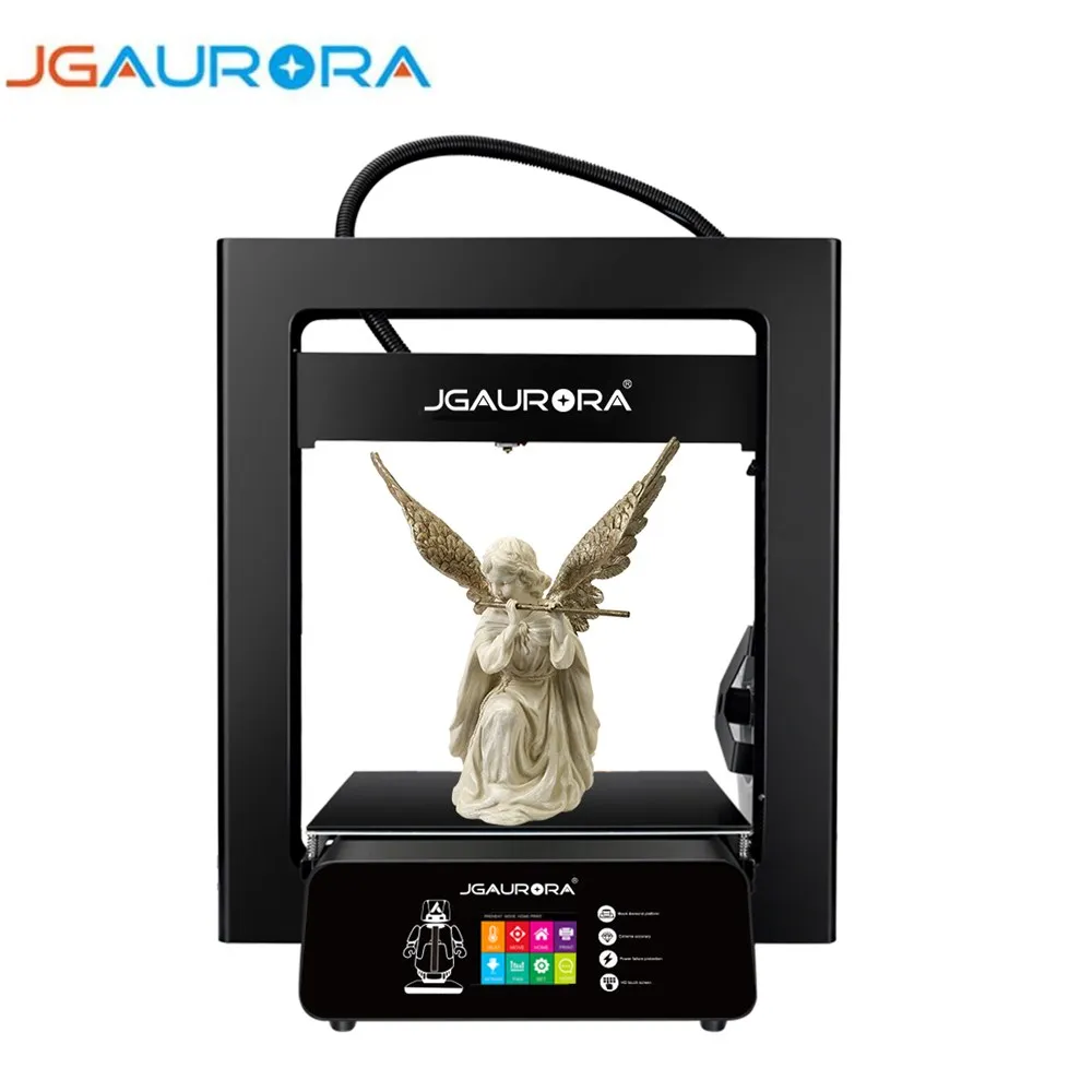 JGAURORA A5S обновленная 3D принтеры ЖК дисплей с большим количеством область печати