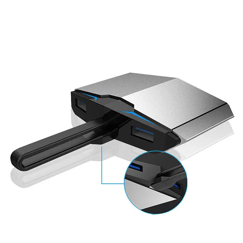 AJIUYU Type c HDMI VGA конвертер Thunderbolt 3 концентратор RJ45 кардридер PD USB для ноутбуков HP SPECTRE