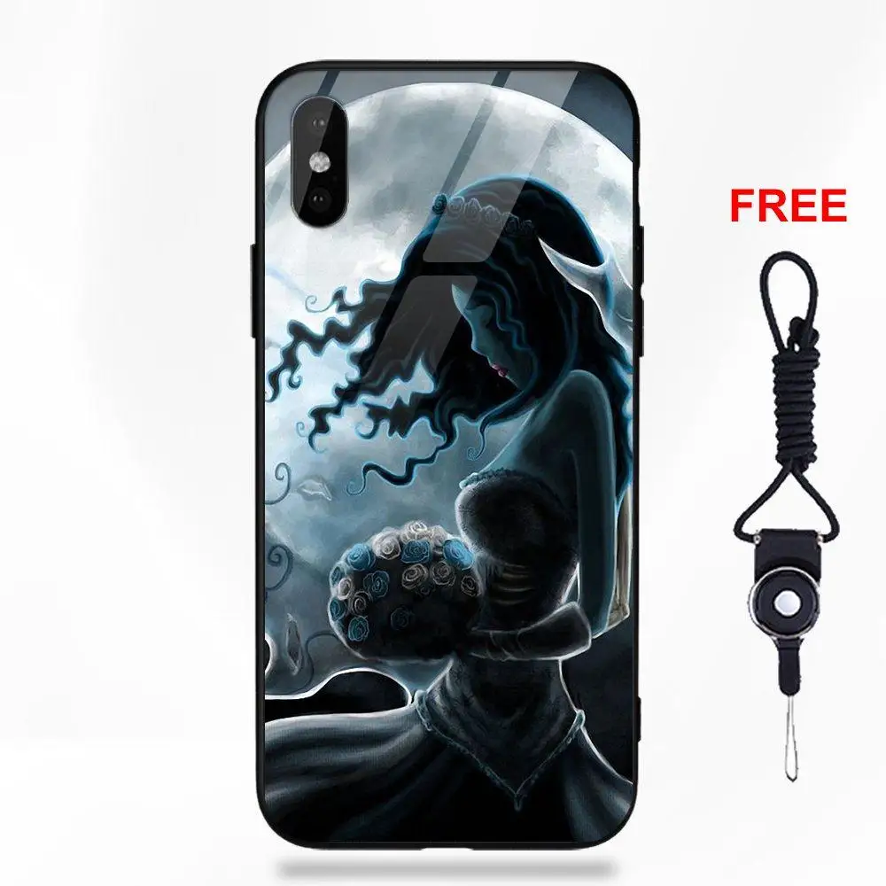 Труп невесты для Apple IPhone X XS Max XR 5 5C 5S SE 6 S 7 8 Plus арт Diy роскошные мягкие ТПУ оправа