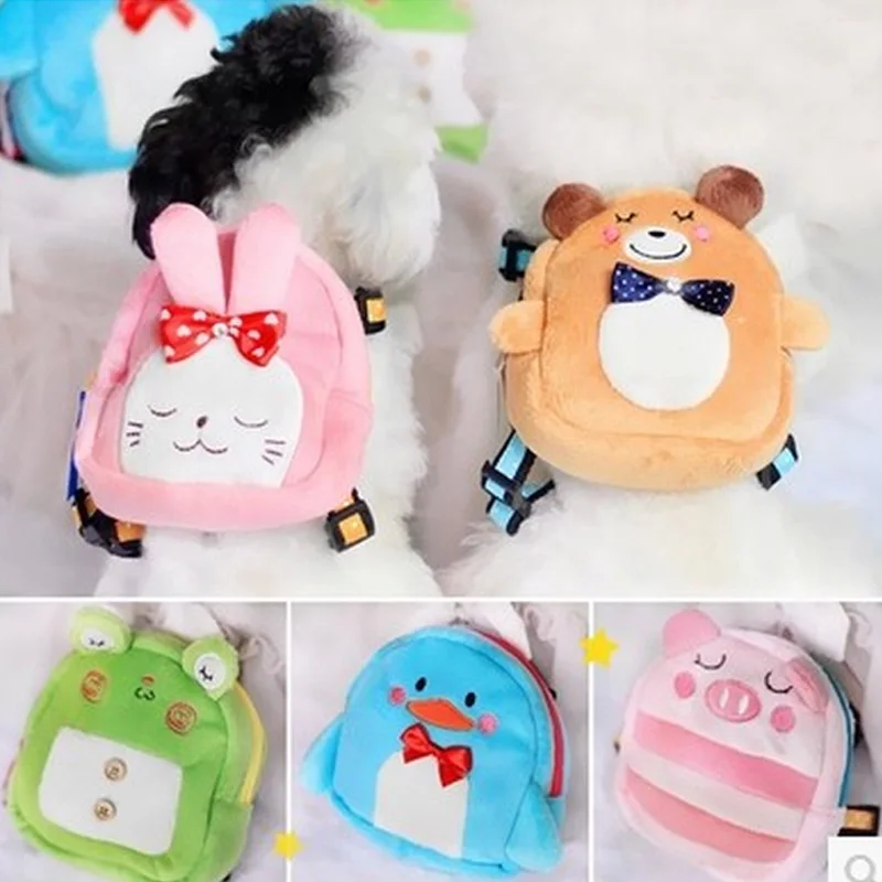 High Quality Lovely catton pet Dog Backpack Cute pet bag Dog carriers