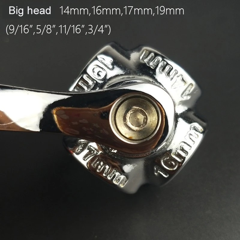 GHIXACTO Tiger Wrench 48 in 1 Tools Socket Works with Spline Bolts Torx 360 Degree 6-Point Universial Furniture Car Repair 25cm