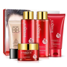 Images, Красный Гранат Нефритовый камень приукрашивает защитный костюм для кожи косметические коробки для ухода за кожей 5 шт./Комплект отбеливание и увлажнение