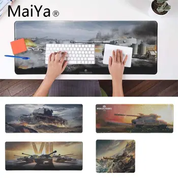 

Maiya World of Tanks Mice Mousepad Large gaming Mouse Pad Lockedge Mouse Mat For Laptop Computer Speed Version Game Keyboard Pad