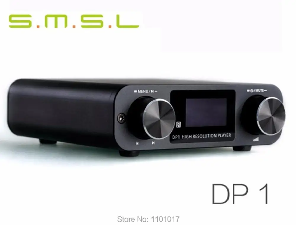 

SMSL DP1 Lossless Player AK4452 DAC Headphone Amp HIFI EXQUIS SD Card/Optical/USB Digitale Turntable S.M.S.L.