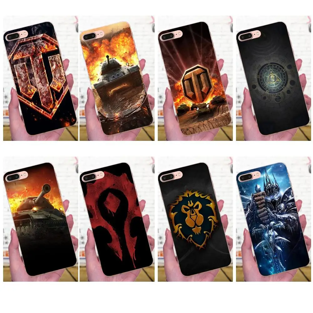

TPU Phone Cover Case For Huawei P7 Honor 4C 5A 5C 5X 6 6C 6A 6X 7 7X 8 9 V8 V10 Y3II Y5II Y6II G8 Play Lite World Of Tanks Multi