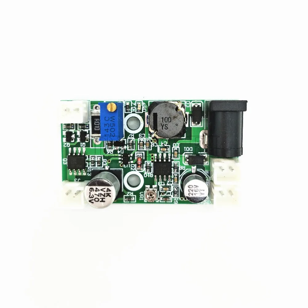 

Laser driver board ,Driver Module ,Constant reduced voltage ,450nm 3A , TTL modulation ,Blu-ray drive circuit