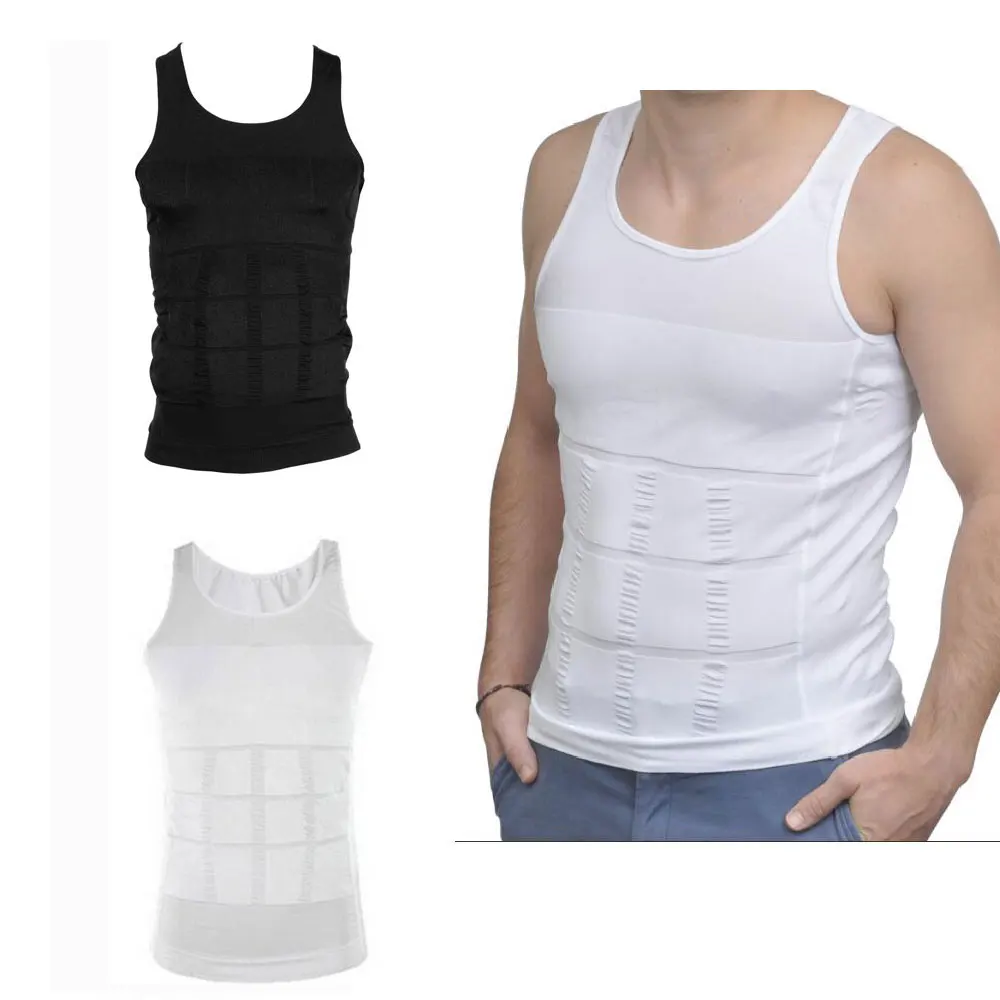 Aptoco Slimming Shaper Vest Men Slimming Belt Body Shaper Gym Corset