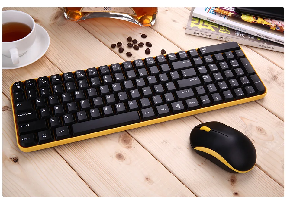 

MAORONG TRADING 2.4G wireless external keyboard and mouse combo for lenovo for dell for hp for acer laptop desktop tablet