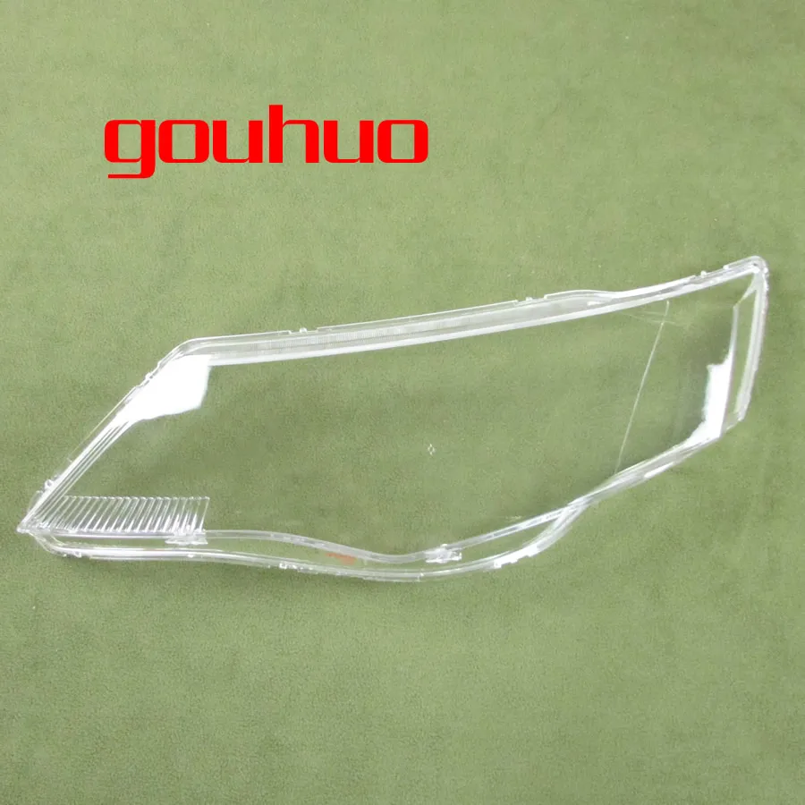 melhor Para MITSUBISHI Outlander EX 07 09 Farol lente tampa da Lâmpada Abajur Abajur abajur Transparente Transparente 2 pcs