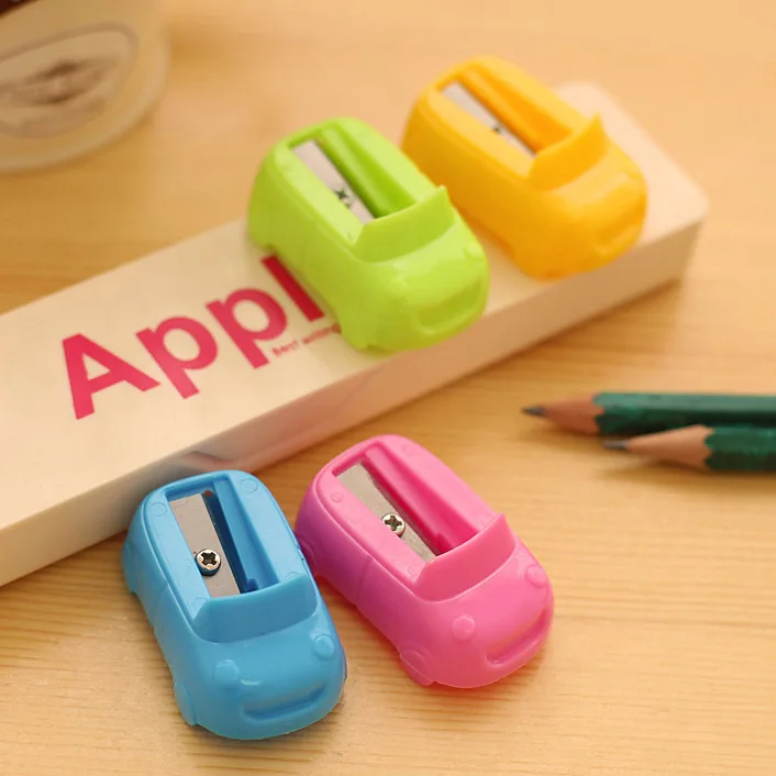 Cute Small Car Pencil Sharpener for Boys Kids Prize Pencil Sharpener