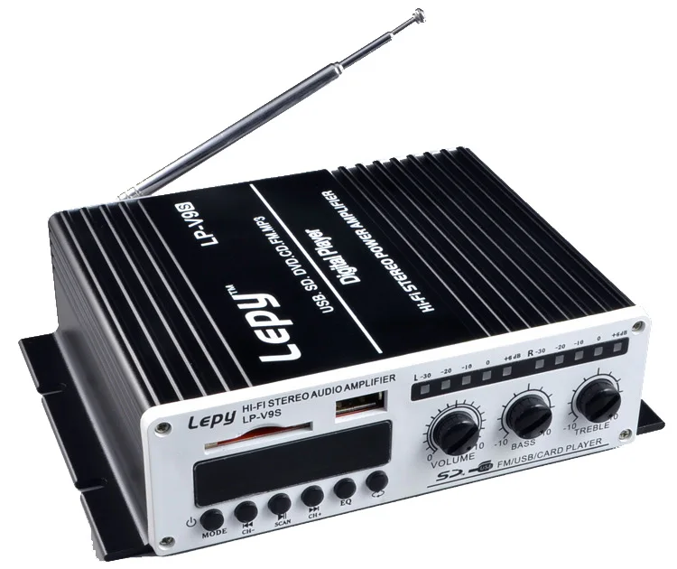 

LP V9S DVD With USB Mini Digital Car Music CD MP3 Home FM Audio LED Display Power Amplifier HiFi Stereo