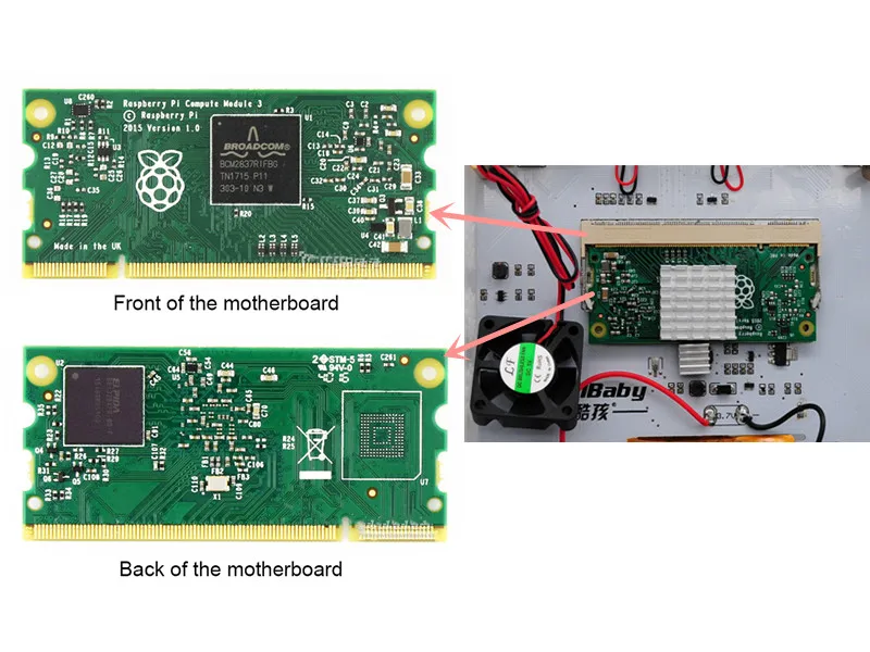 DIY портативная игровая консоль с компьютерным модулем Raspberry Pi 3 Lite 5,0 дюймов экран Pi-Boy игровой плеер встроенный более 15000 игр