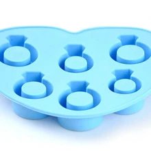 Новое поступление поднос для льда в форме кольца с бриллиантом кубик льда Стиль замораживания форма для льда, лед производитель прессформы