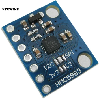 

GY-282 HMC5983 module high precision three axis magnetic field compass compass module