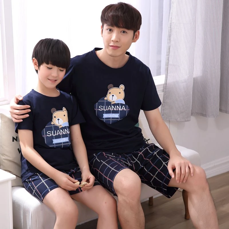 father and son matching pj pants