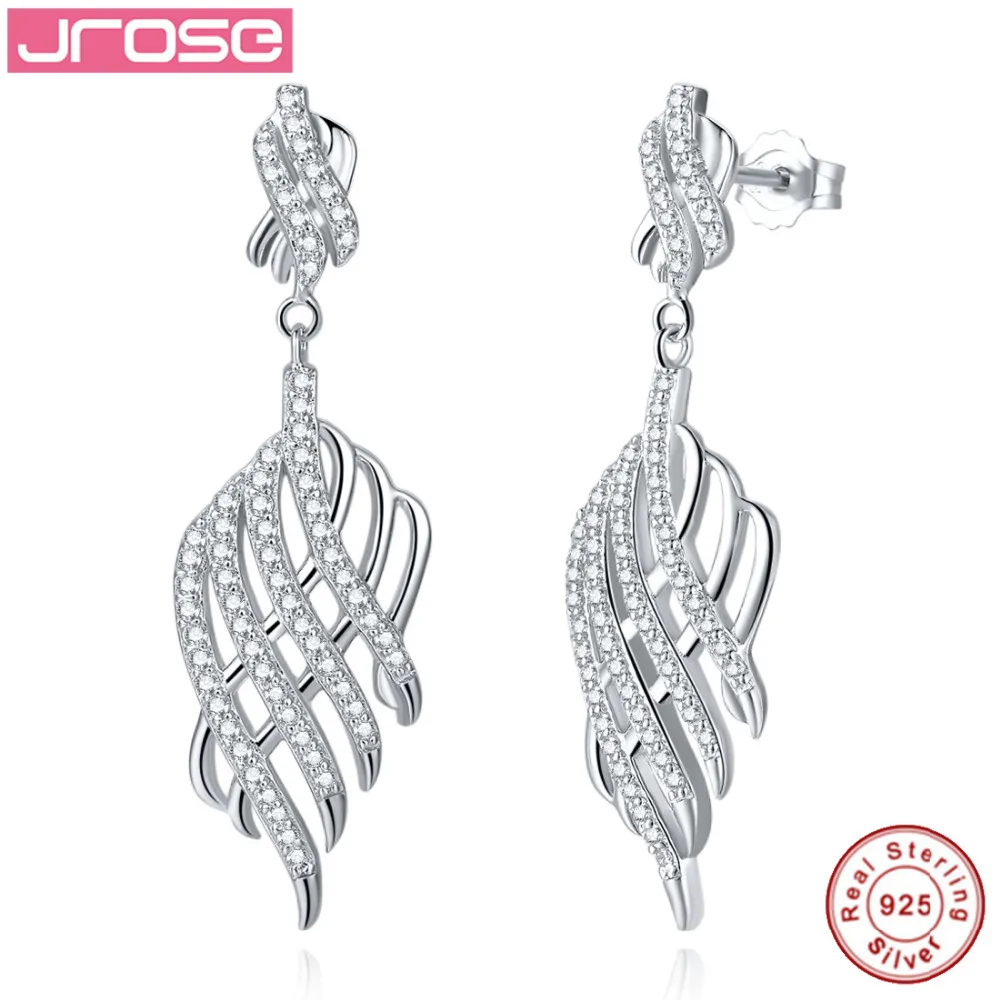 JROSE 5.0CT 100% genuine 925 standard sterling silver white water drop pendant earring ball anniversary celebrity luxury gift | Украшения и