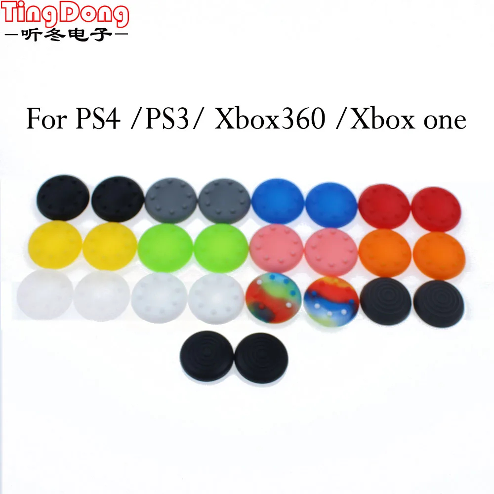 

2 pcs Rubber Silicone Analog Controller Thumb Stick Grips Cap Cover for PS3 PS4 PS2 Controller for Xbox 360 Thumbsticks Cap