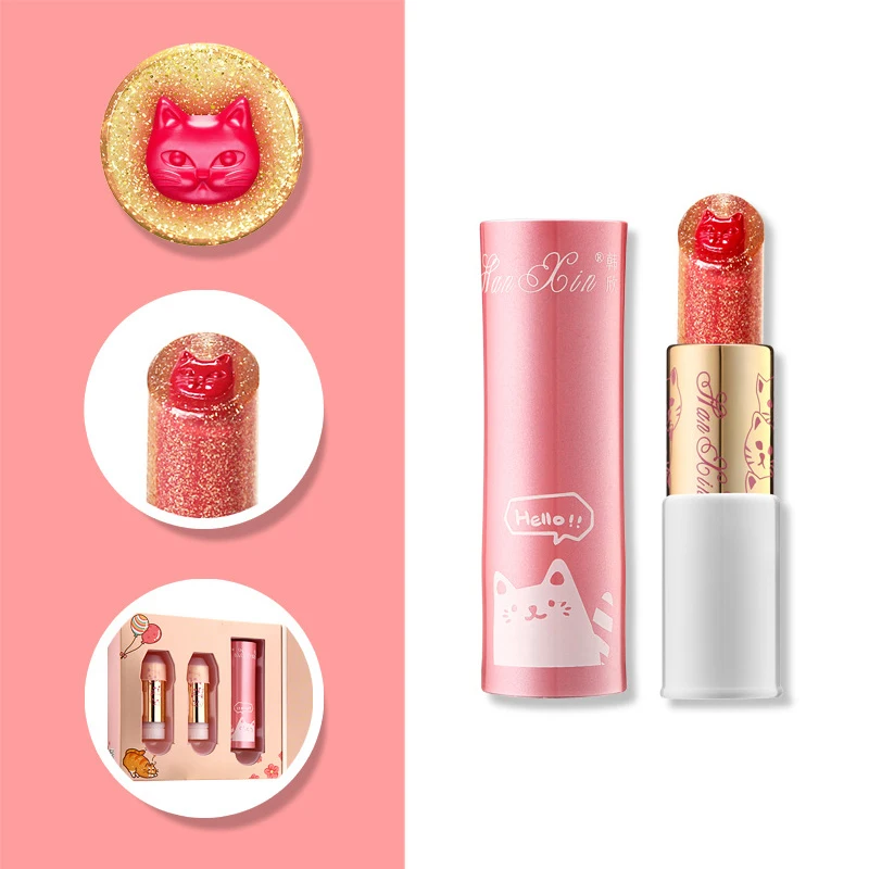 Long Lasting Lipsticks Nude Makeup Lip Cosmetics Velvet Red Waterproof Lipstick Korean Cosmetics Cat Shaped Matte Lipstick Long Lasting Lipsticks Nude Makeup Lip Cosmetics Velvet Red Waterproof Lipstick Korean Cosmetics Cat Shaped Matte Lipstick