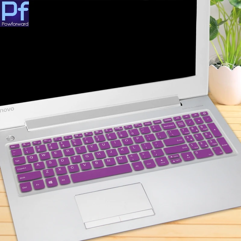 For Lenovo Ideapad 320 320C 330 520 530 530s 720-15ikb V330-15IKB Notebook PC 15.6 inch Laptop Keyboard cover Protector Cover - Цвет: purple