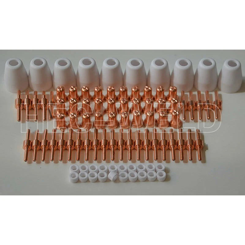 

FREE SHIPPING PT31 LG40 Knife Air Plasma Cutter Cutting Consumables KIT Extended Plasma Nozzles Fit Cut-40 50D CT-312 100PK