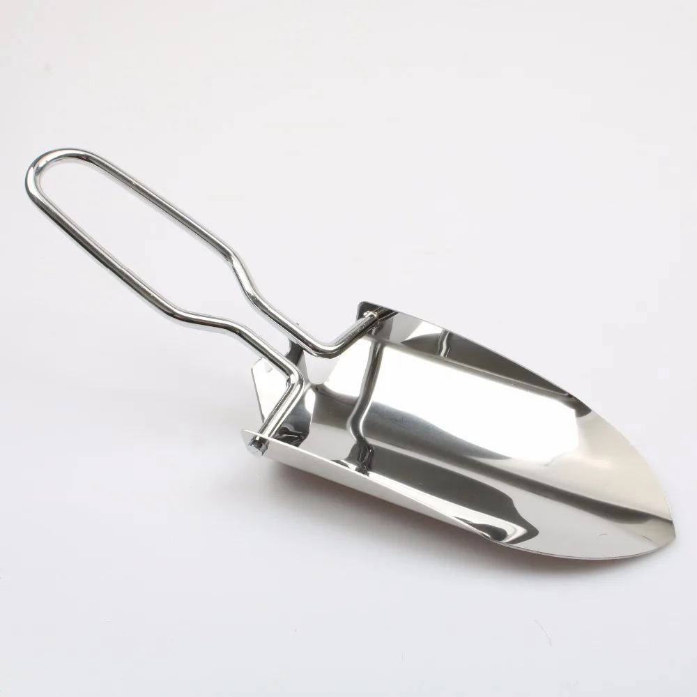 Stainless Steel Hand Shovel Spade dig soil or dirty plegable camping