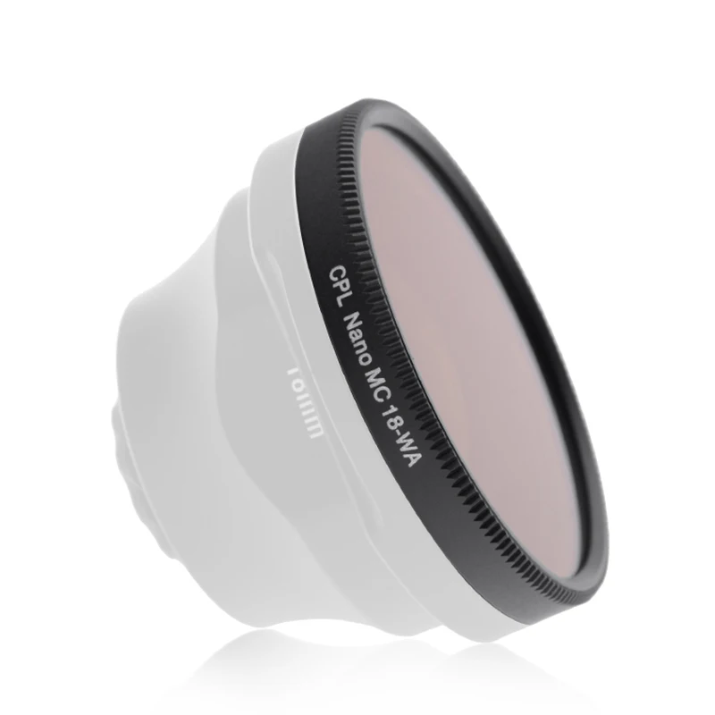 

SIRUI 18-WA2-CPL Smartphone Wide Angle lens Circular Polarizer CPL Filter(II generation)