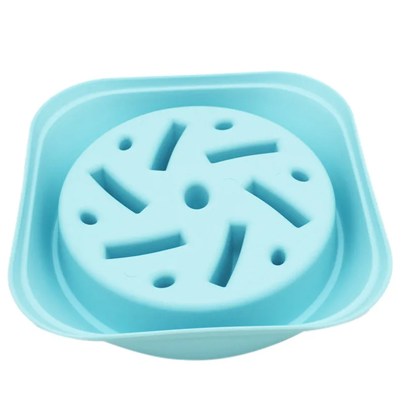 Portable Plastic Pets Bowl Food Water Feeding Slow Travel Anti-choke Bowl Dish for Dogs Cat Water Feeder Dish 40DC19 (2)