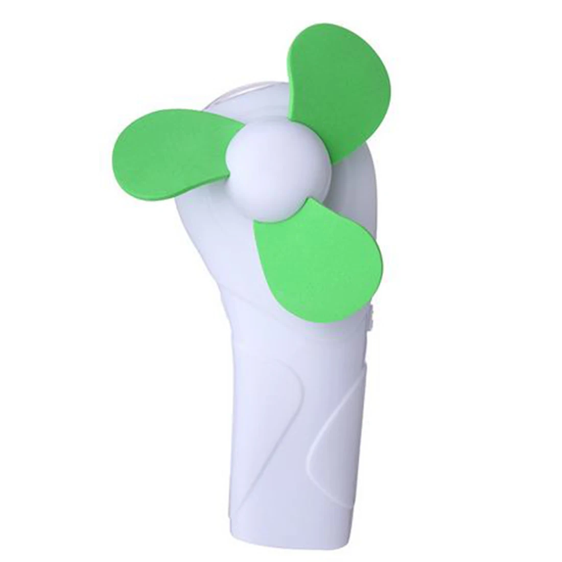 Summer office and outdoor portable mini mute leaf fan durable hand-held night light | Электроника