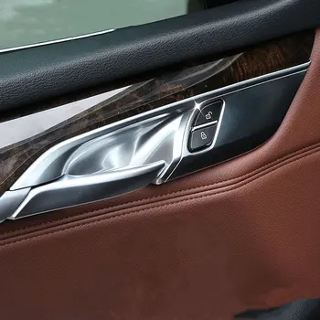 

WELKINRY car auto cover For BMW X5 F15 2014 2015 2016 2017 2018 ABS chrome interior inner door cup bowl handle trim