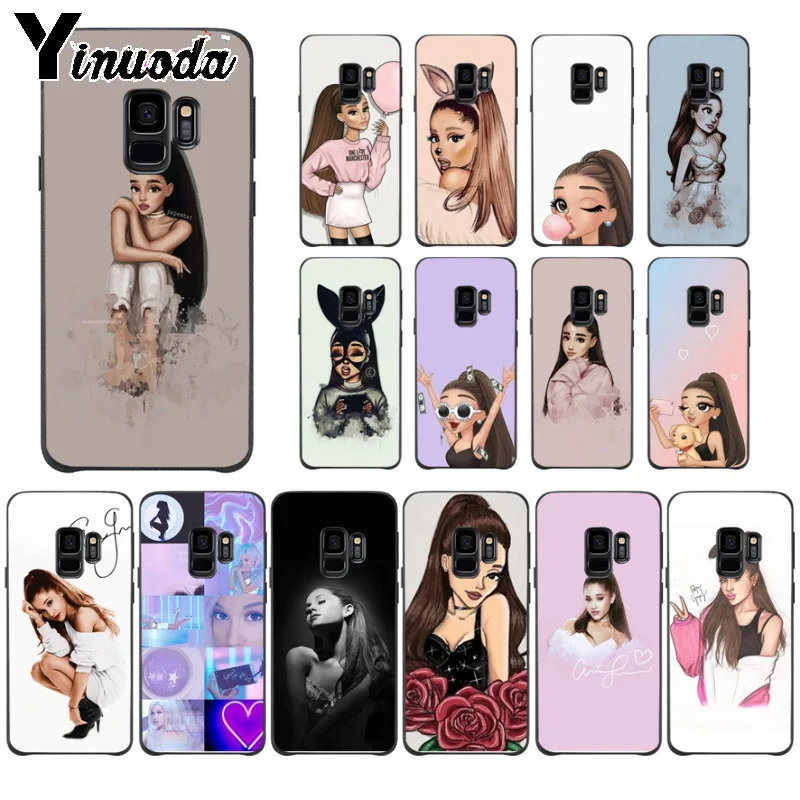 Yinuoda мультфильм Ариана Гранде милый певец Сладкий чехол для телефона из силикона