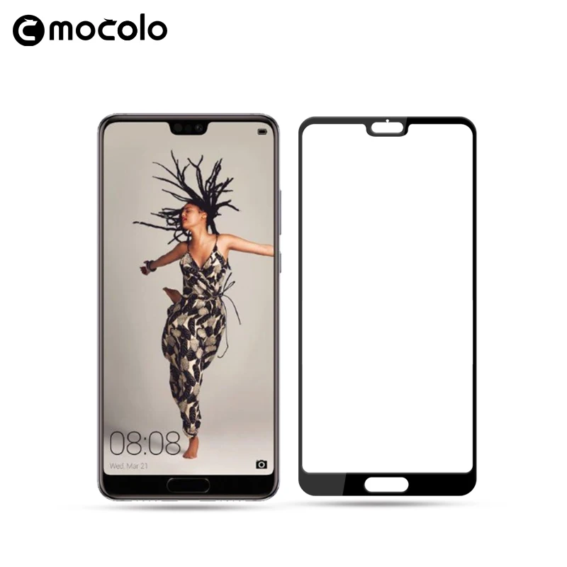 Mocolo 2018 9H Защитное стекло для экрана Huawei P20 закаленное Lite Pro стеклянная шелковая